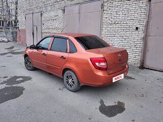 2013 Lada (ВАЗ) Granta I, оранжевый, 460000 рублей, вид 4
