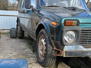 2003 Lada (ВАЗ) 2131 (4x4) I, зелёный, 110000 рублей, вид 4
