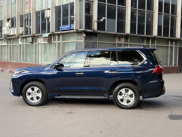 2016 Lexus LX 450d III Рестайлинг 2, синий, 5990000 рублей - вид 7