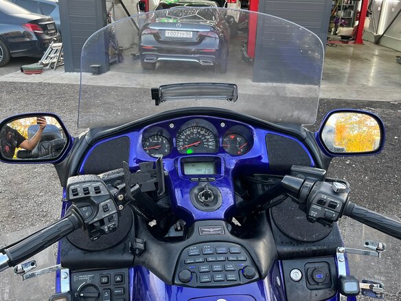 2002 Honda GL 1800 Gold Wing, синий, 850000 рублей - вид 7