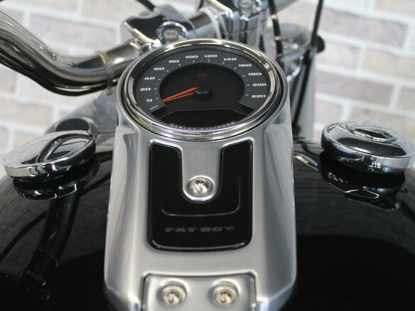 2020 Harley-Davidson Fat Boy, чёрный, 1965000 рублей - вид 9