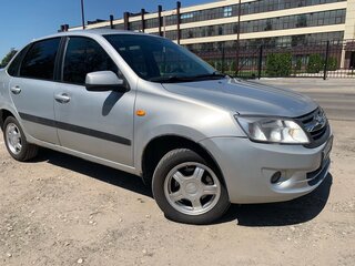 2012 Lada (ВАЗ) Granta I, серебристый, 325000 рублей, вид 3