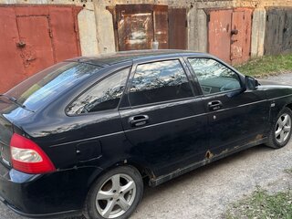 2010 Lada (ВАЗ) Priora I, чёрный, 160000 рублей, вид 2