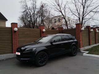 2008 Audi Q7 I (4L), чёрный, 1350000 рублей, вид 4