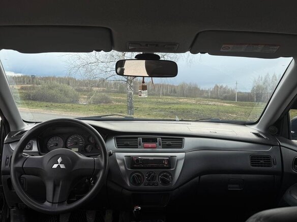 2007 Mitsubishi Lancer IX Рестайлинг, чёрный, 230000 рублей - вид 9