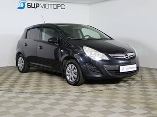 2012 Opel Corsa D Рестайлинг II, чёрный, 429990 рублей, вид 3