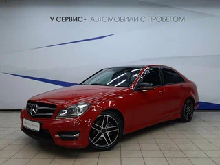 2012 Mercedes-Benz C-Класс 180 III (W204) Рестайлинг, красный, 1240000 рублей, вид 1