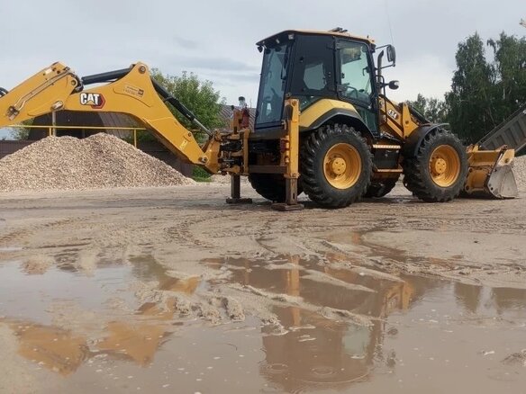 2021 Caterpillar 434, жёлтый, 10500000 рублей - вид 8