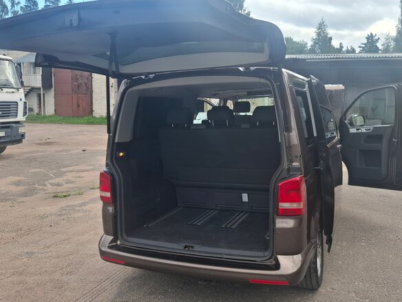 2012 Volkswagen Multivan T5 Рестайлинг, коричневый, 1850000 рублей - вид 14
