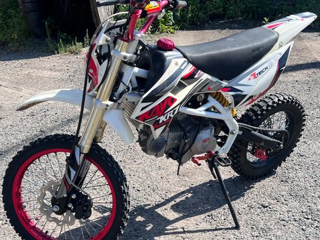 2018 Kayo Basic TT140, белый, 60000 рублей, вид 1