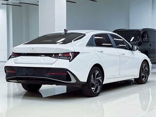 2023 Hyundai Elantra N Line VII (CN7) Рестайлинг, белый, 1680000 рублей, вид 4