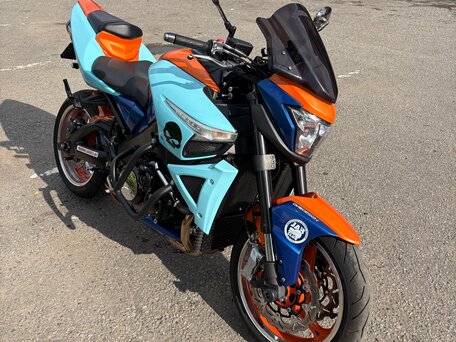 2008 Suzuki B-King, оранжевый, 990000 рублей, вид 4