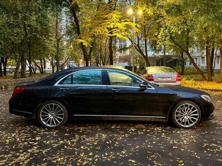 2018 Mercedes-Benz S-Класс 450 VI (W222, C217) Рестайлинг, чёрный, 6150000 рублей, вид 4