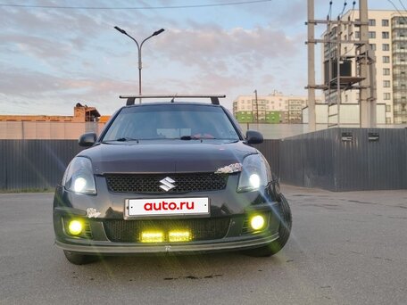 2008 Suzuki Swift III, чёрный, 320000 рублей, вид 2