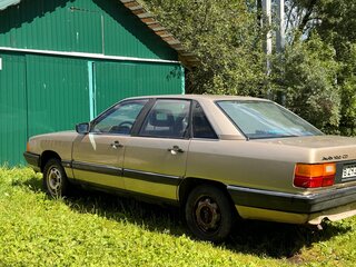 1986 Audi 100 III (C3), золотистый, 170000 рублей, вид 2