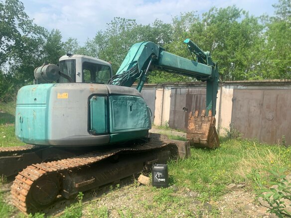 2002 Kobelco SK100, зелёный, 2250000 рублей - вид 1