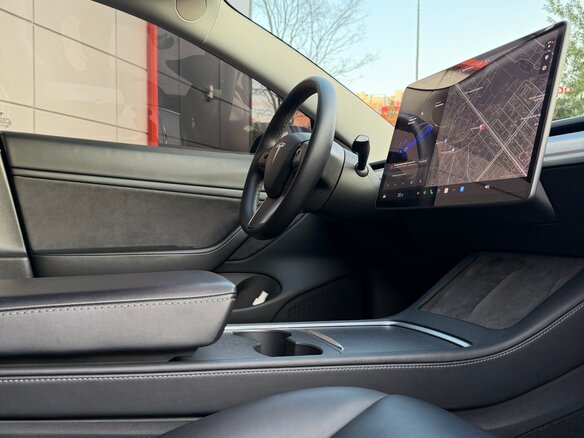 2021 Tesla Model 3 Long Range I, синий - вид 3