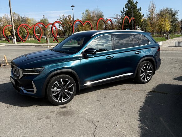 2023 Geely Monjaro I, синий, 2849000 рублей - вид 7
