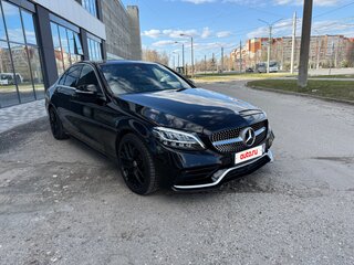 2019 Mercedes-Benz C-Класс 200 IV (W205) Рестайлинг, чёрный, 2350000 рублей, вид 3