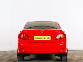 2007 Toyota Corolla AMT X (E140, E150), красный, 819000 рублей, вид 5