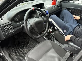 2018 Lada (ВАЗ) Priora I Рестайлинг, чёрный, 580000 рублей, вид 3