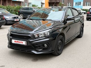 2019 Lada (ВАЗ) Vesta I, чёрный, 750000 рублей, вид 1