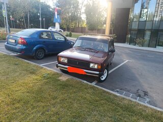 2007 Lada (ВАЗ) 2104, красный, 89000 рублей, вид 1