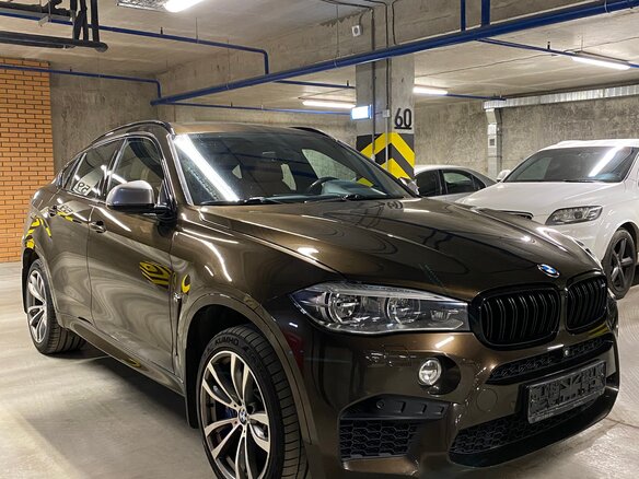 2017 BMW X6 M50d II (F16), коричневый, 4250000 рублей - вид 4