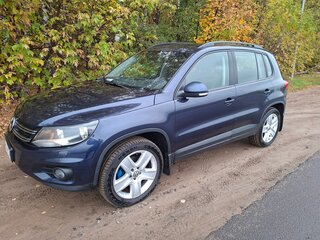 2013 Volkswagen Tiguan I Рестайлинг, синий, 1450000 рублей, вид 1