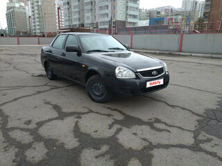 2016 Lada (ВАЗ) Priora I Рестайлинг, чёрный, 400000 рублей, вид 1