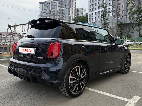 2021 Mini Hatch JCW III (F55/F56) Рестайлинг 2, синий - вид 1