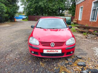 2007 Volkswagen Golf V, красный, 390000 рублей, вид 1