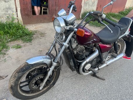 1985 Honda NV 750, красный, 235000 рублей, вид 4