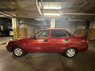 2007 Lada (ВАЗ) Priora I, красный, 400000 рублей, вид 4