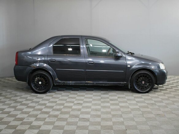 2007 Renault Logan I, серый, 185000 рублей - вид 7