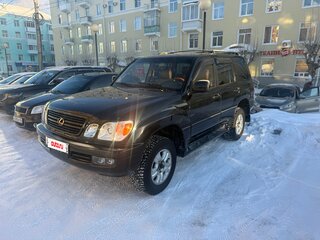 2000 Lexus LX 470 II, чёрный, 1550000 рублей, вид 1