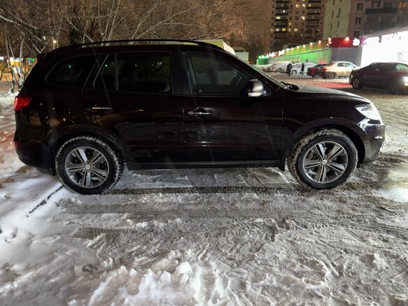 2012 Hyundai Santa Fe II Рестайлинг, пурпурный, 1400000 рублей - вид 6