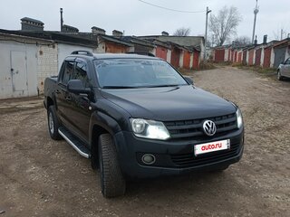 2011 Volkswagen Amarok I, чёрный, 1800000 рублей, вид 2