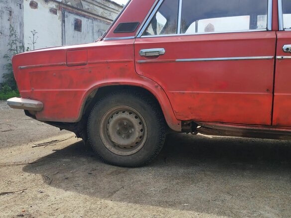 1981 Lada (ВАЗ) 2103, красный, 40000 рублей - вид 7