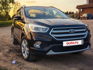 2016 Ford Kuga II Рестайлинг, чёрный, 1350000 рублей, вид 4