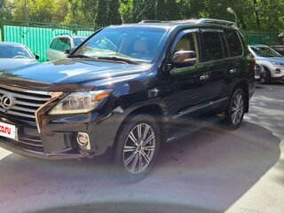 2013 Lexus LX 570 III Рестайлинг, чёрный, 3660000 рублей, вид 1