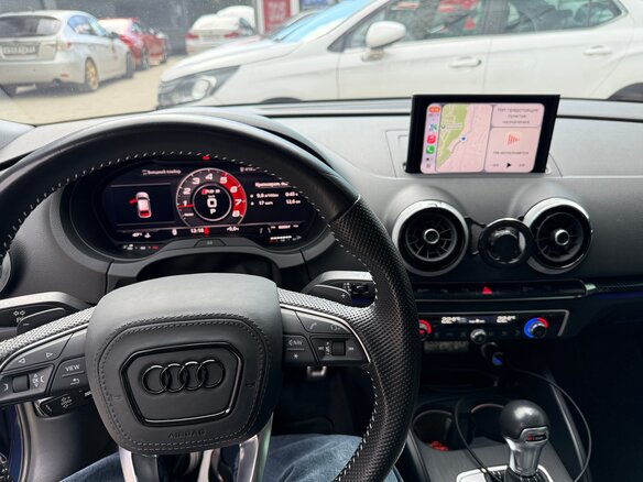 2018 Audi A3 III (8V) Рестайлинг, синий, 2250000 рублей - вид 21
