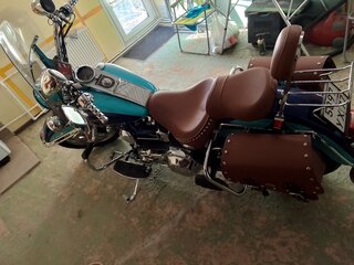 2004 Harley-Davidson Heritage, синий, 730000 рублей, вид 4