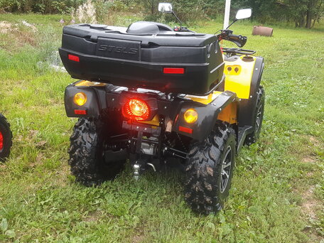 2021 Stels ATV-650YL Leopard, жёлтый, 525000 рублей, вид 1