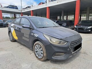 2021 Hyundai Solaris II Рестайлинг, серый, 786000 рублей, вид 3