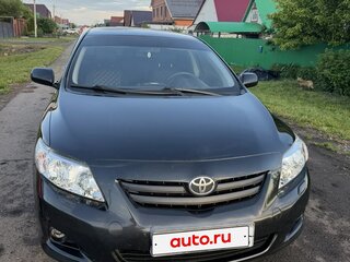 2008 Toyota Corolla X (E140, E150), чёрный, 750000 рублей, вид 2