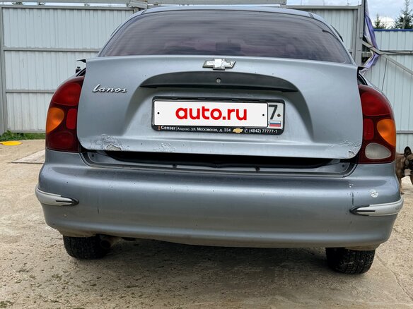 2007 Chevrolet Lanos I, серебристый, 155000 рублей - вид 3