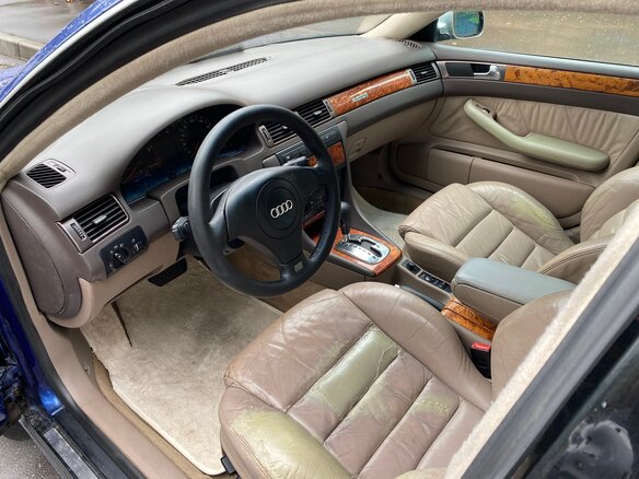 1998 Audi A6 II (C5), синий - вид 10