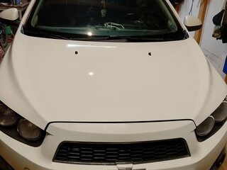 2014 Chevrolet Aveo II, белый, 650000 рублей, вид 2