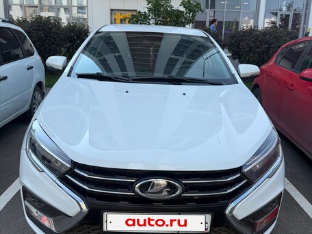 2023 Lada (ВАЗ) Vesta I Рестайлинг (NG), белый, 890000 рублей, вид 2
